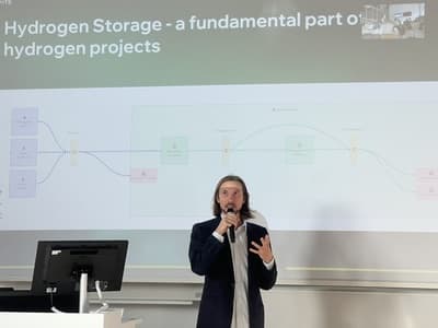 Presenting at KTH for the IEA Energy Storage Task 41 Meeting